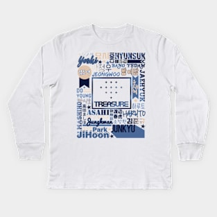 Treasure (Kpop) Kids Long Sleeve T-Shirt